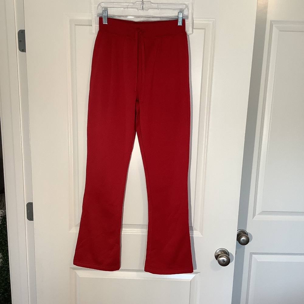 Bobbie Brooks Sweat Pants Red Size S